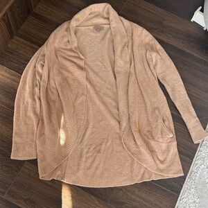 Barefoot Dreams cozy chic Soft Tan Women's Cardigan